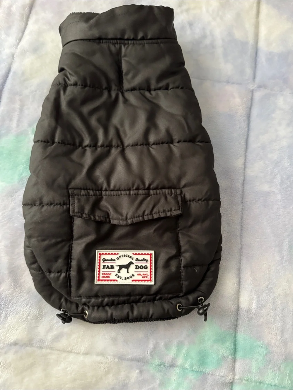 🌟 5 for $20 or $6 Black Quilted Puffer Dog Jacket